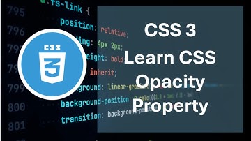 learn css opacity proeperty