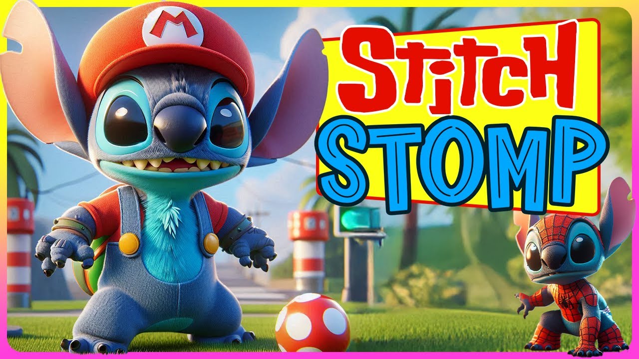 ⚡️ Stitch Costume Stomp ⚡️ Brain Break for Kids ⚡️ Just