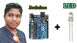💡How to connect Arduino board with LED 💡/ IN TAMIL