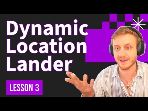 Dynamic Location Lander Insertion For Your Visitors | Lesson 3 | Google Ads | Wordpress
