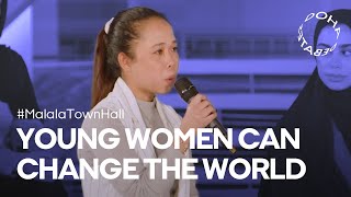 Young Women Can Change the World | #MalalaTownHall | Doha Debates