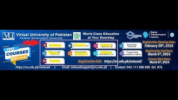 5+ Free Courses By VU 2024 | 5+ CISCO Free Course 2024 | Netacad free course 2024