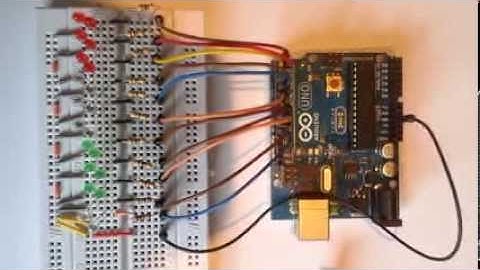 Physical Computing - Week 1 - 20xLED Blink