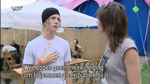 Interview with Paul Banks of Interpol at Lowlands Festival 2007
