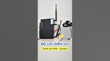 Bộ lưu điện UPS 12V Dành Cho Modem | Router | Camera