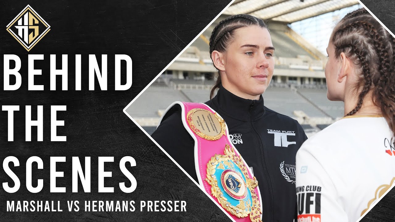 Savannah Marshall vs Femke Hermans | Presser Conference Behind The Scenes | Hennessy Sports