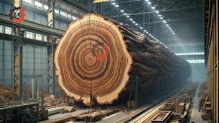 Rare plants are more valuable than gold! Wood Processing and Large wood processing process