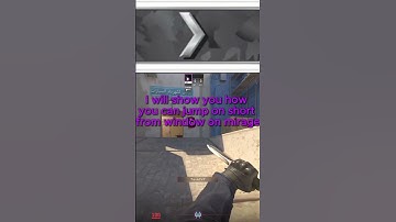 Jump to short from window? #csgo #counterstrike2 #cs2 #cs2mirage #mirage #parody #counterstrike