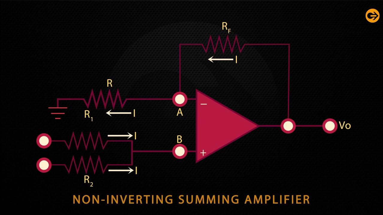 Adder & Subtractor Using Op Amp YouTube