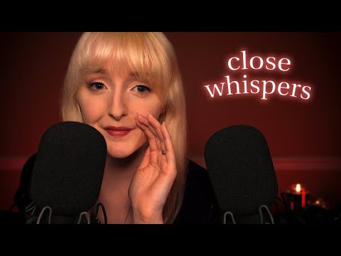 ASMR Close Ear to Ear Whispers & Mic Attention