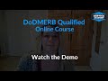 Dodmerb course demo for service academy applicants