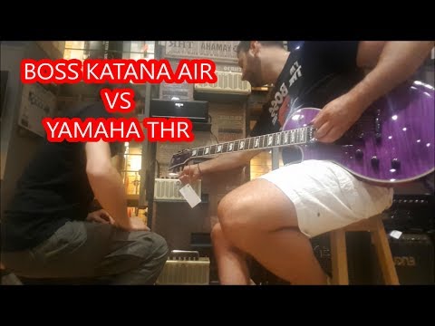 Boss Katana Air - Yamaha THR5 - Yamaha THR10X ( mobile quality )