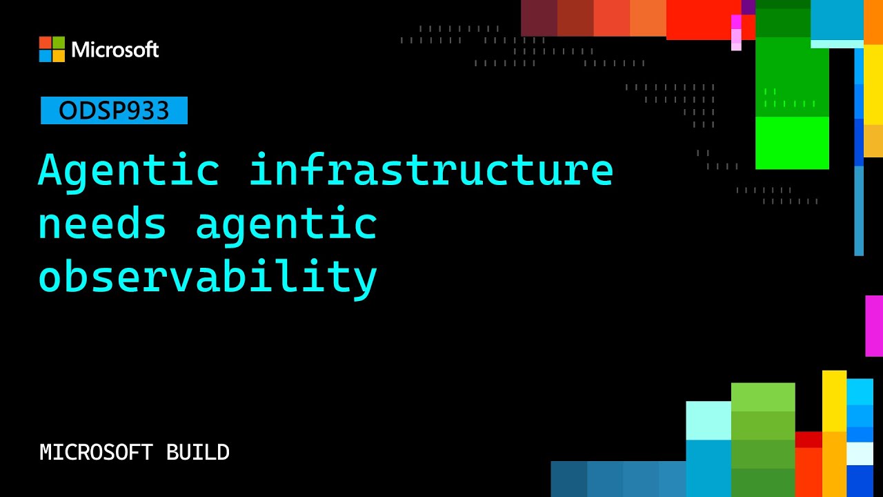 Agentic infrastructure needs agentic observability | ODSP933