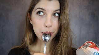 How My College Roommate Ate Yogurt ASMR