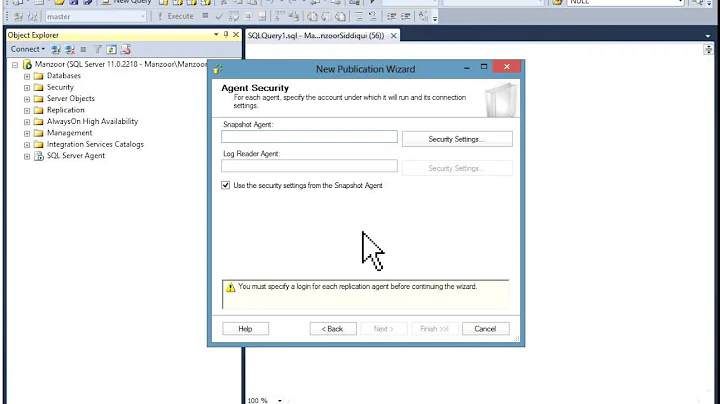 Configure Transactional Replication in SQL Server 2012 Step by Step [HD]