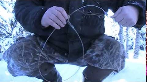 How To Trap Series: Fox Snare Set