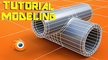 Modeling a pipe connection in Blender