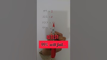 IQ Test |99% will  fail....🤪  #maths #find #iqtest