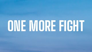 Aj Mitchell - One More Fight (Lyrics)