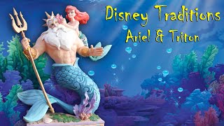 Disney Traditions Tritone & Ariel Figure | Unboxing & Review | Ashura's Corner