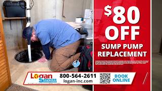 $80 Off Sump Pump Replacement | Prevent Basement Flooding