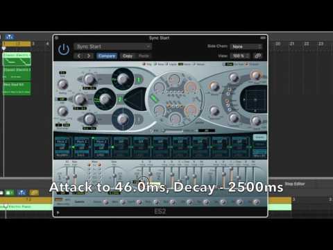 Robot Rock-style synth with Logic Pro X ES2 synthesizer