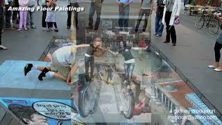 Optical Illusions   Amazing Floor Paintings! pt 01