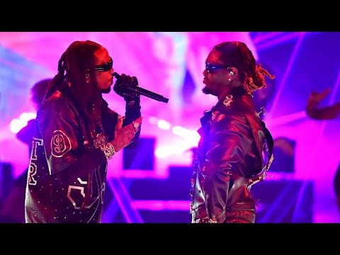 Migos Came Together For Legendary Reunion Performance Honoring Takeoff ONLY On BET  BET Awards 23