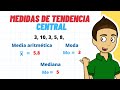 Medidas de Tendencia Central