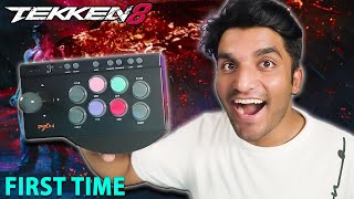 Playing Tekken 8 with Arcade Stick First Time !!
