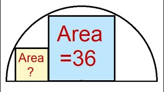 How  to Find the Area of the Smaller Square