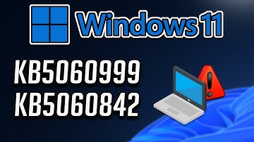KB5060842/KB5060999 Update Not Installing or Downloading Windows 11 24H2 FIX