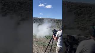 My first time shooting the new muzzleloader #easyasdice #hunting #outdoors #targetpractice