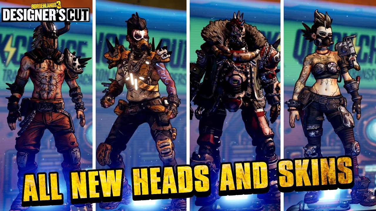 Borderlands 3 Premiere: Blue Hair Skins and Cosmetics - wide 4
