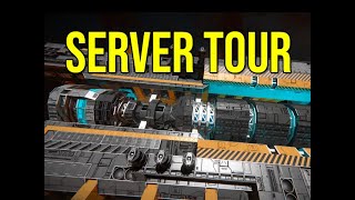 Gigantic Space Ships Constructed On Server - Space Engineers