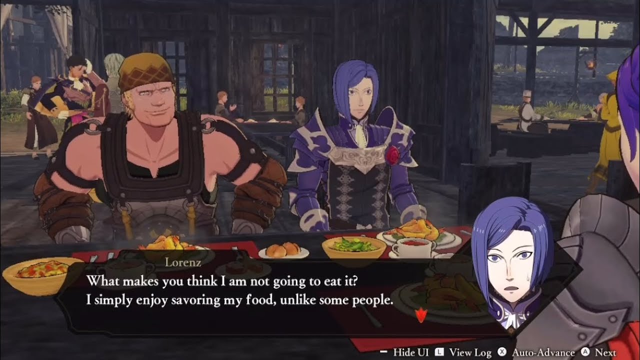 Golden Deer Unique Non-Battle Dialogue - FE Three Hopes