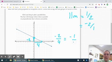 DeltaMath: ID Parallel/Perpendicular Lines