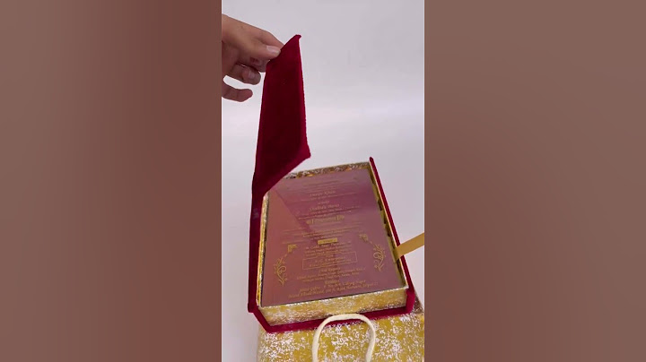 wedding card box with premium Quality ... #weddingcards #box #hampers #customized #order #jaipur