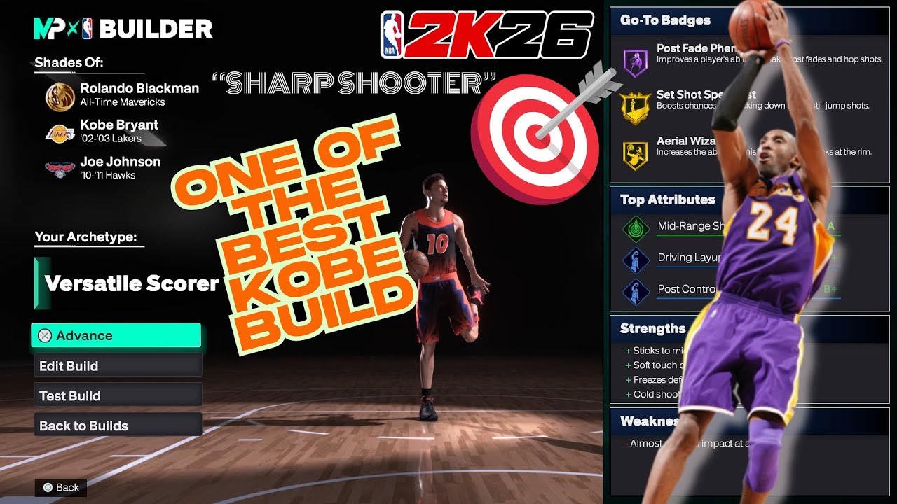 NBA 2K26 MyCAREER EP 3 KOBE BUILD IS UNSTOPABLE - MINUTEMEN VS SNOWY ...
