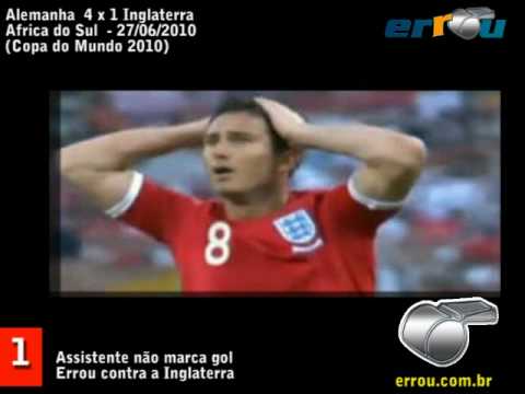 Alemanha 4 x 1 Inglaterra. Análise tática. Copa do Mundo 2010