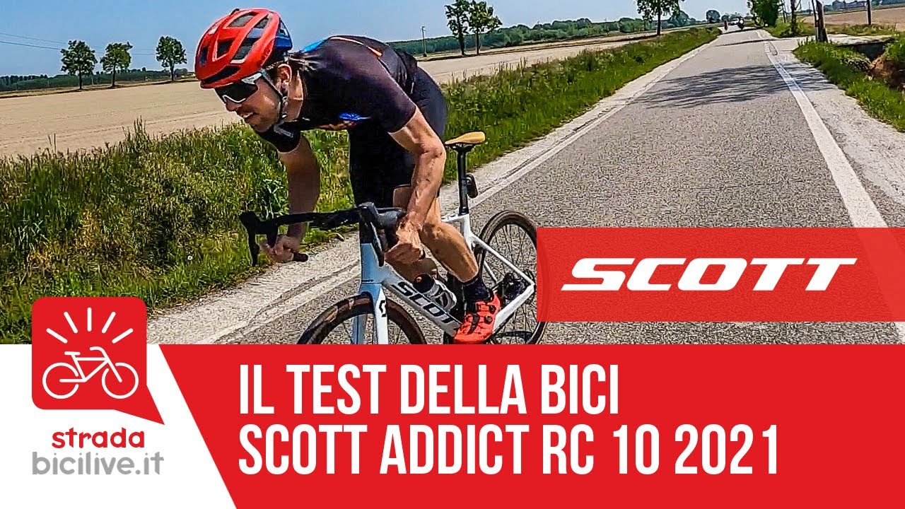 Scott Addict RC 10 2021: test e recensione della bici da corsa - YouTube
