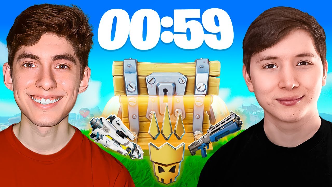 Hicimos un Torneo Pero SOLO Tenemos 60 SEGUNDOS para LOOTEAR!