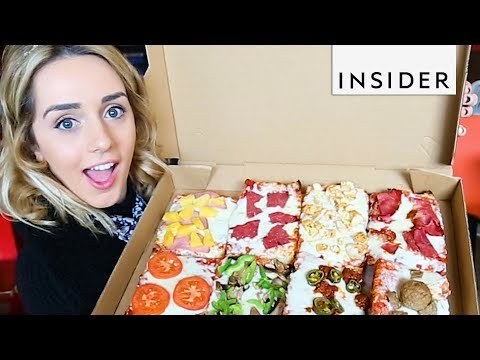 12 Different Types of Pizza in One Box