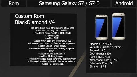 Install S7 Edge | Black Diamond V7.0 | N8 Port - One UI | Android 9 Pie ROM 2020