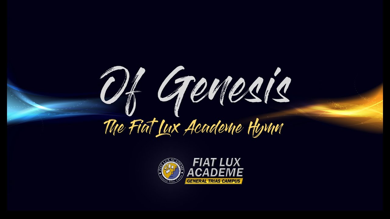 Fiat lux да будет свет