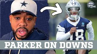 What Christian Parker REALLY Thinks of Caleb Downs 👀 Cowboys Rookie Minicamp