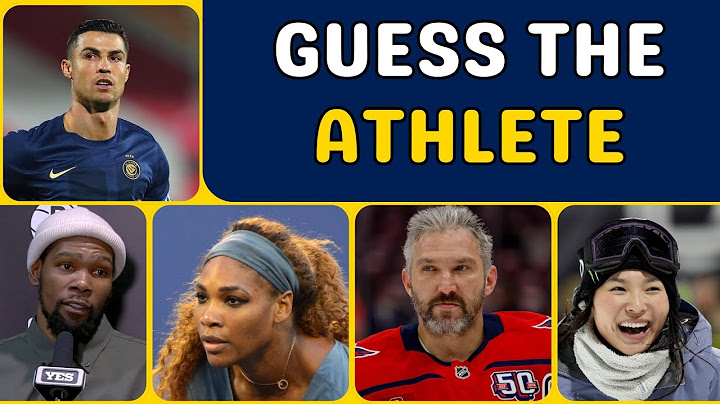 Guess 100 Athletes and Sportsmen | Sports Star Quiz