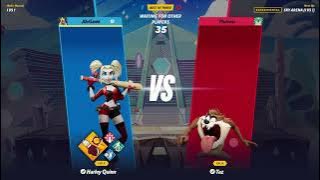MultiVersus harley Quinn vs taz