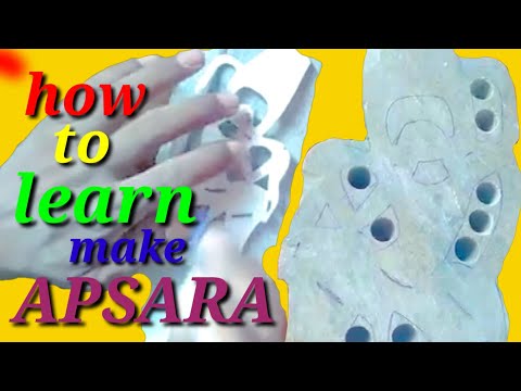 cómo aprender estatuas maquillaje (parte 1) Apsara Khmer | SP pop