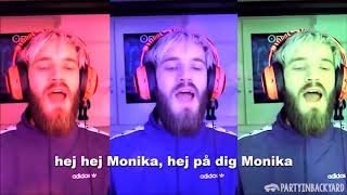 PartyInBackyard - Hej Monika (Ft. PewDiePie)(Original Song)